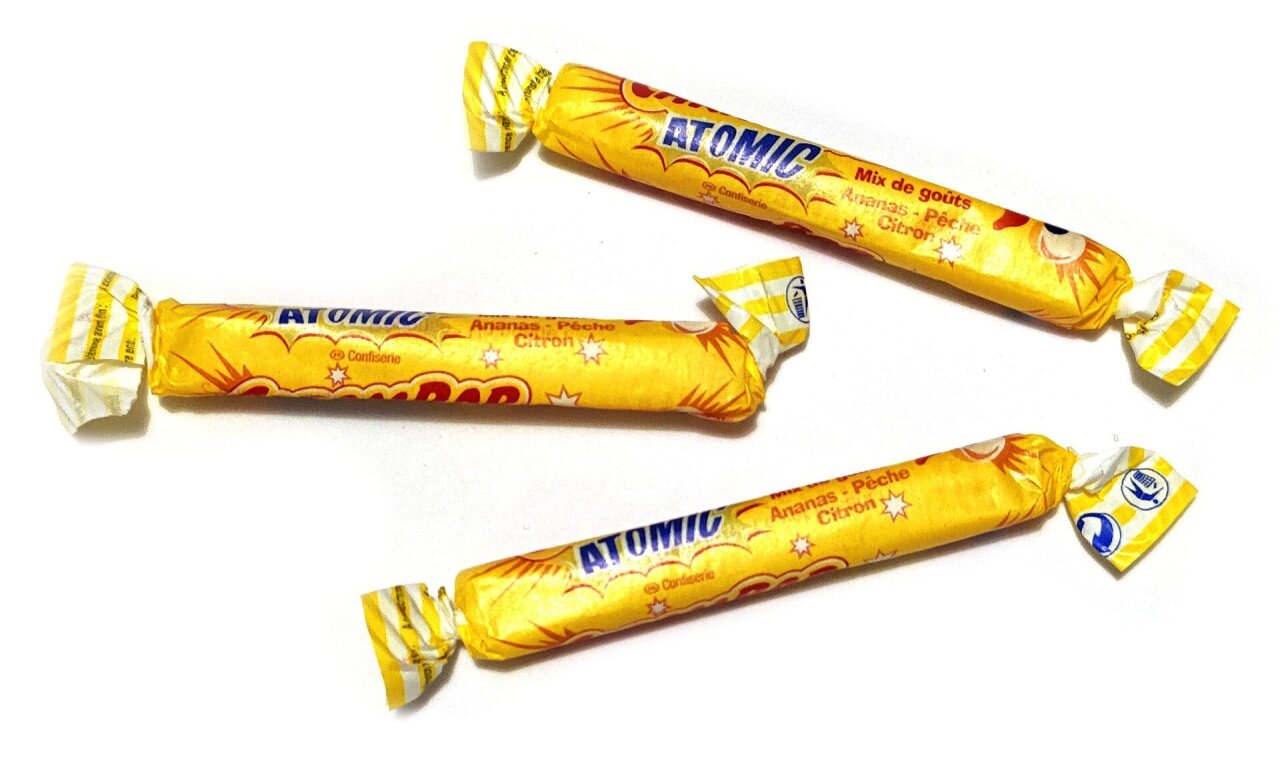 Carambar Atomic (coca, cerise, citron) - 1350 g